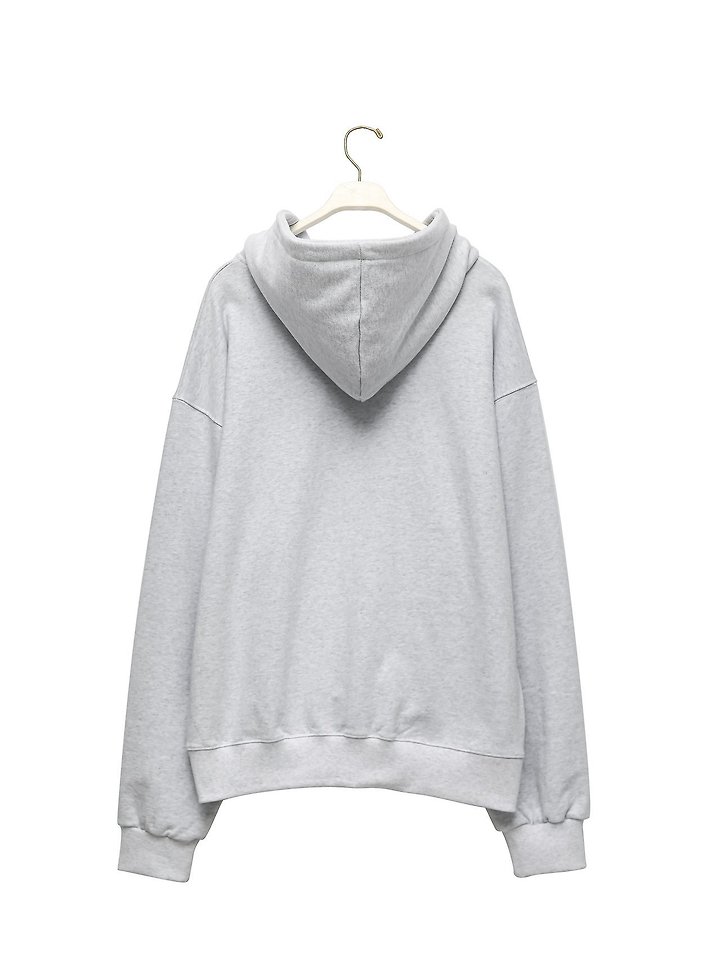 Paper Moon - Korean Women Fashion - #momslook - Classic Oversized Two-Way Zip-Up Hoodie - 6