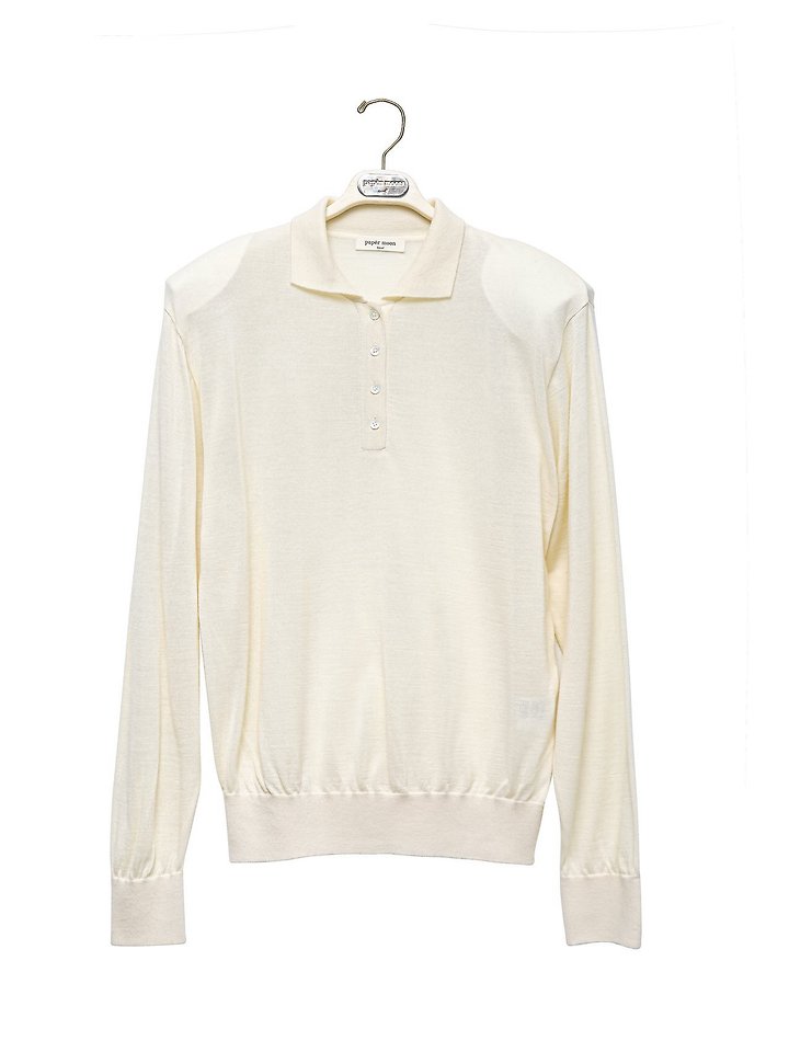 Paper Moon - Korean Women Fashion - #momslook - Classic Padded Shoulder Knit - 6