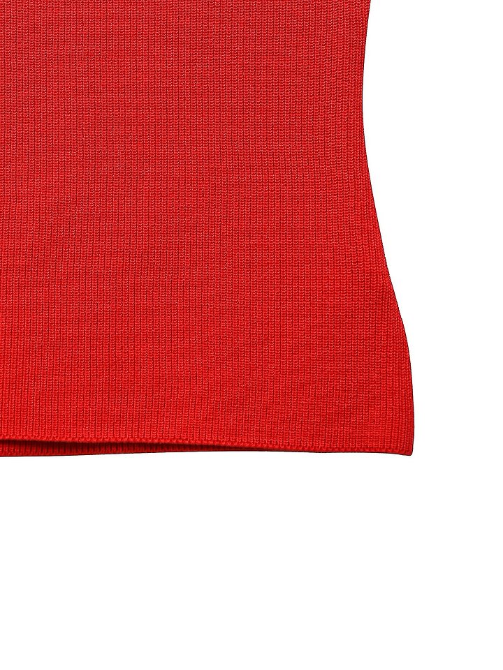 Paper Moon - Korean Women Fashion - #momslook - Volume Bust Tube Knit Top - 8