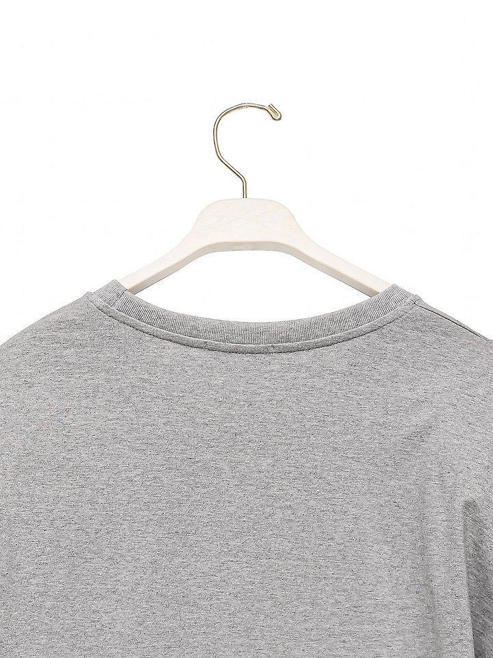 Paper Moon - Korean Women Fashion - #momslook - Pleated Pinch Pin Detail Oversized Shoulder Padded Tee - 11