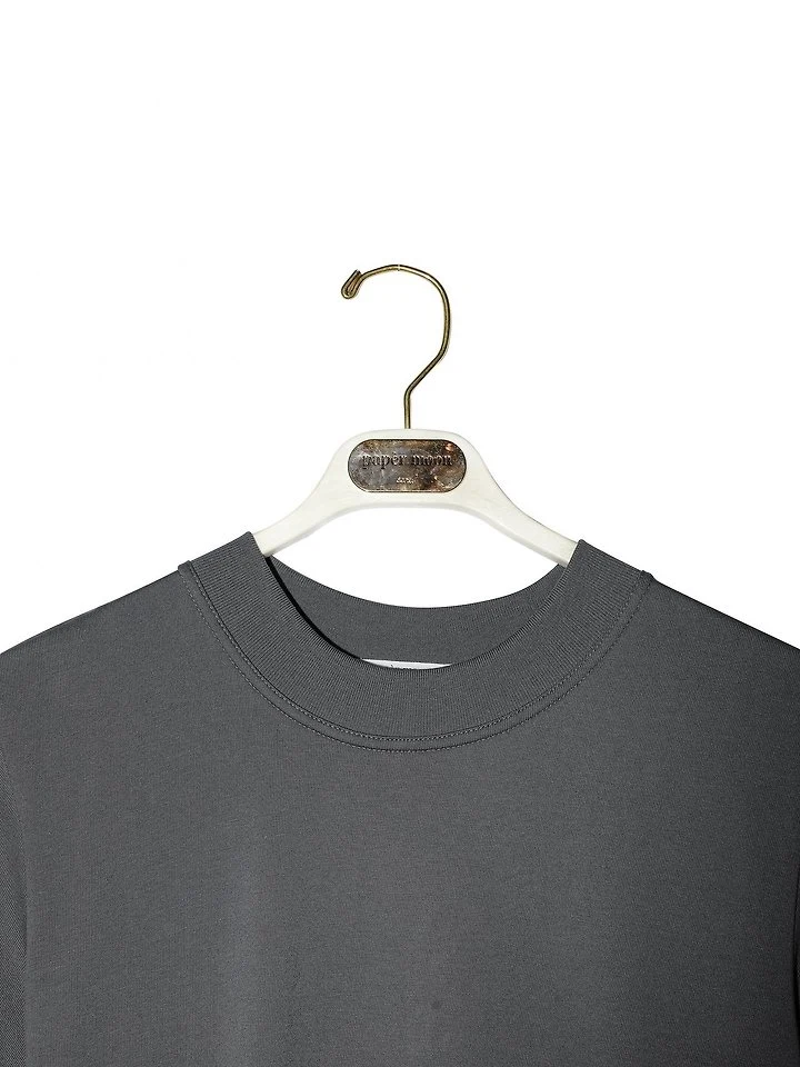 Paper Moon - Korean Women Fashion - #momslook - Crew Neck Round Slim Tee - 9