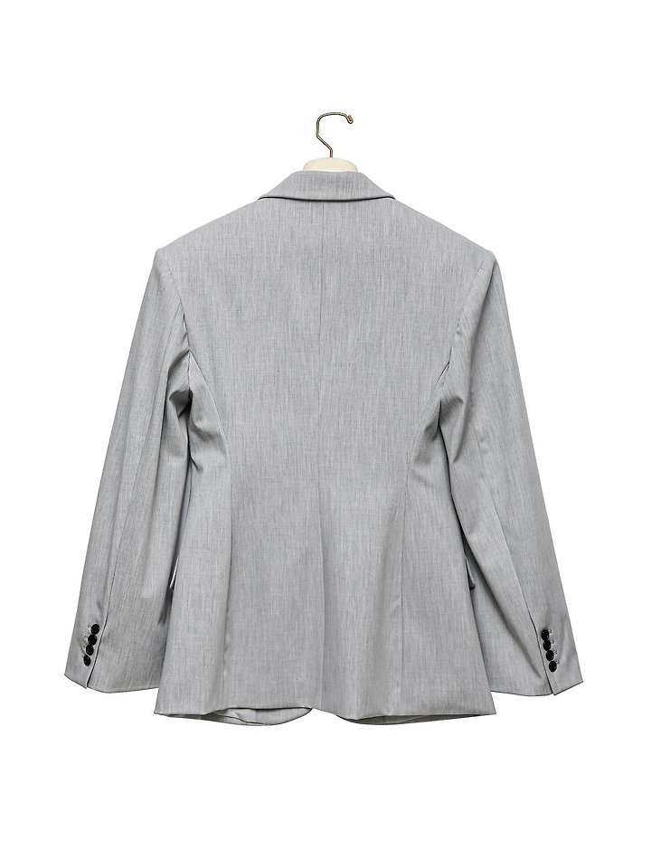 Paper Moon - Korean Women Fashion - #momslook - Essential Tailored Single Blazer - 7