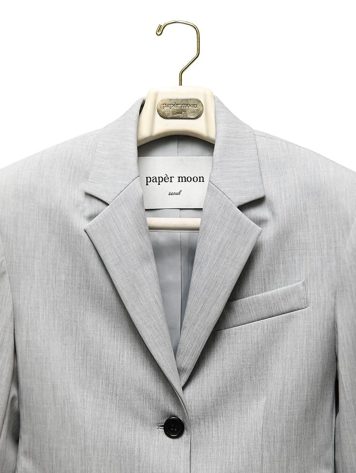 Paper Moon - Korean Women Fashion - #momslook - Essential Tailored Single Blazer - 9