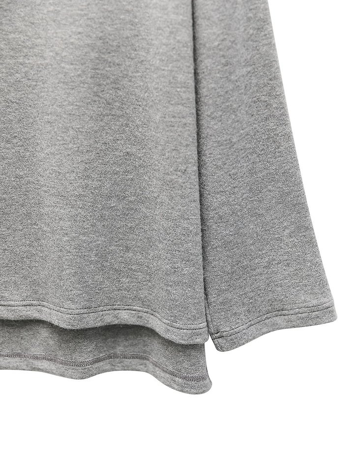 Paper Moon - Korean Women Fashion - #momslook - Soft Lounge Set Boat Neck Tee - 10