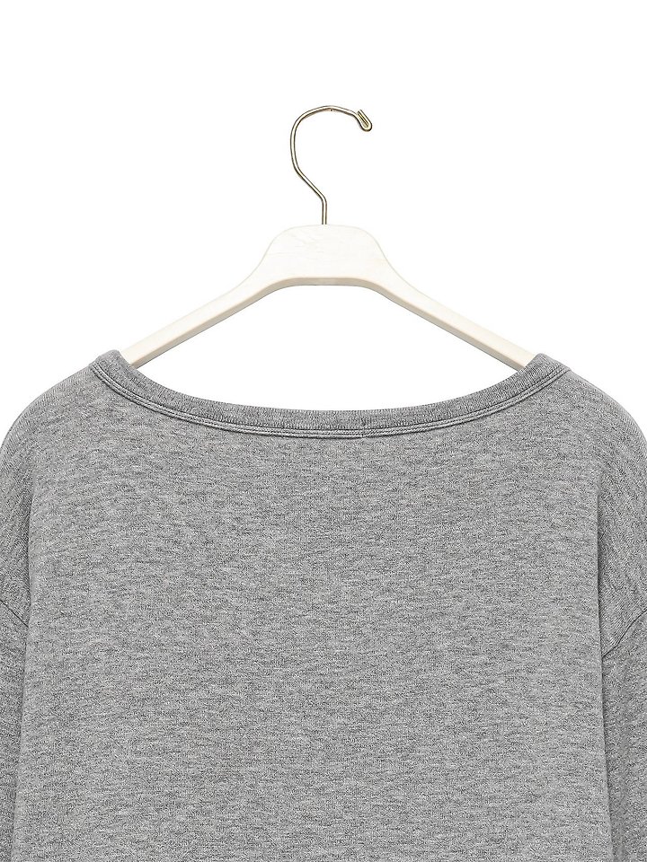 Paper Moon - Korean Women Fashion - #momslook - Soft Lounge Set Boat Neck Tee - 12