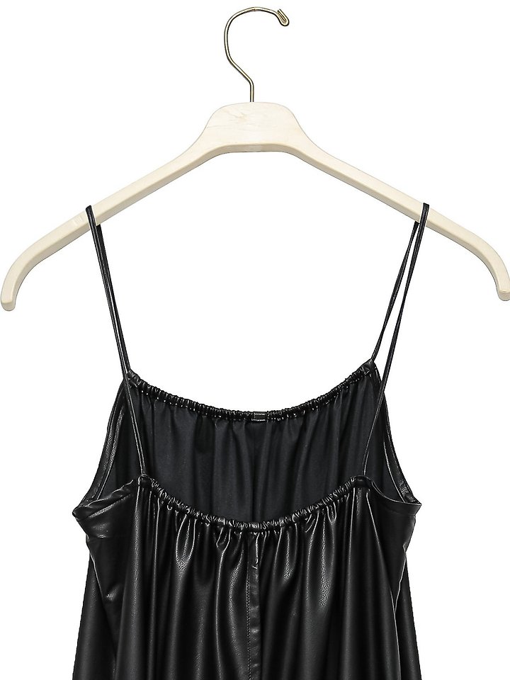 Paper Moon - Korean Women Fashion - #momslook - Strap Shirring Maxi One-piece - 12