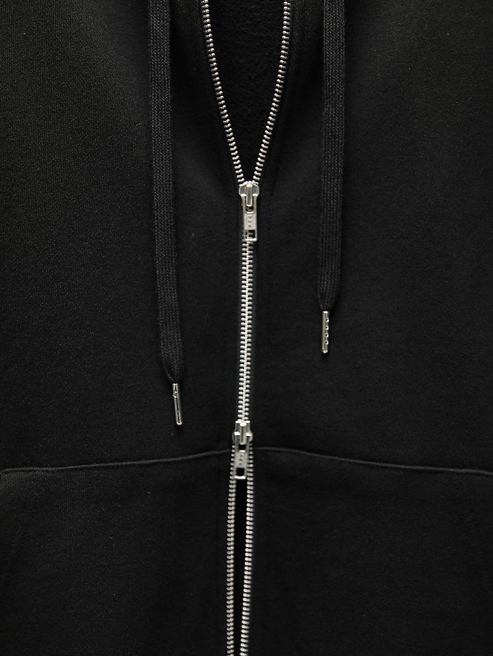 Paper Moon - Korean Women Fashion - #momslook - Classic Oversized Two-Way Zip-Up Hoodie - 11