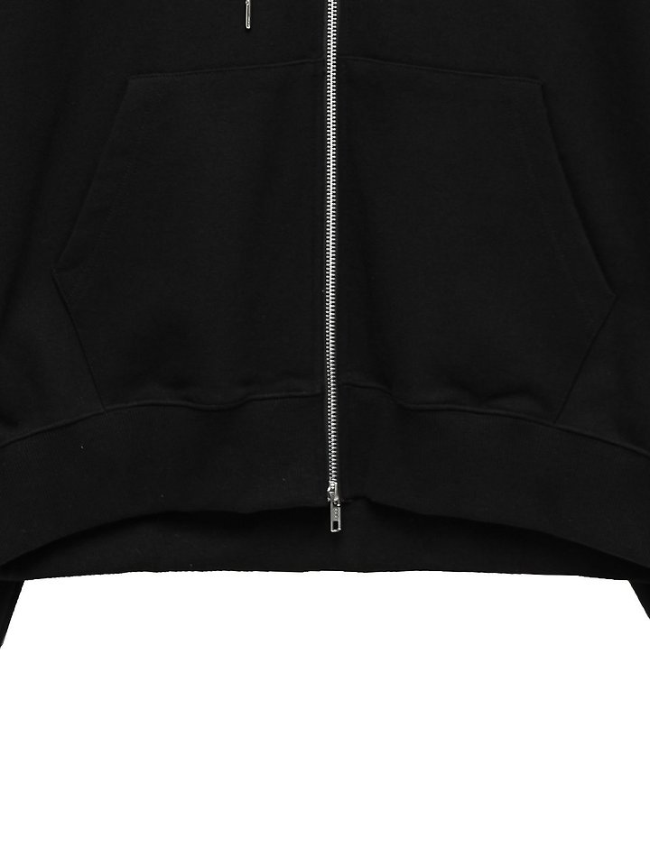Paper Moon - Korean Women Fashion - #momslook - Classic Oversized Two-Way Zip-Up Hoodie - 12