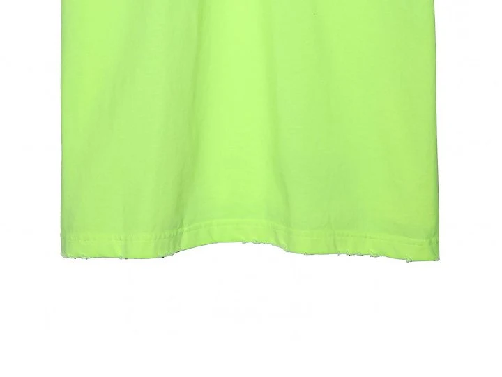 Paper Moon - Korean Women Fashion - #momslook - Oversized Pigment Cutting Detail Tee - 11