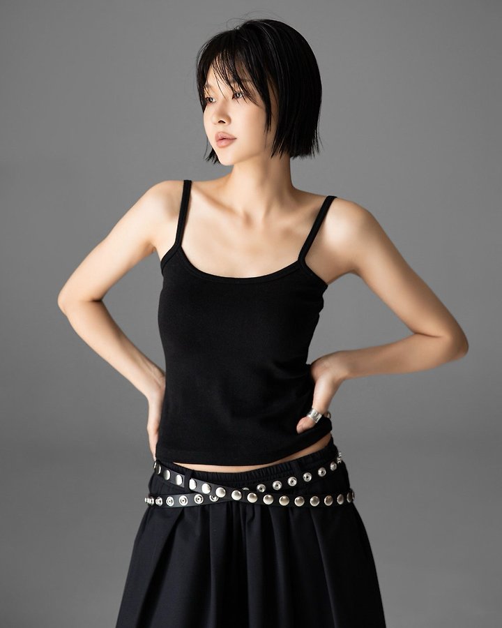 Paper Moon - Korean Women Fashion - #momslook - Essential Soft Sleeveless Top - 8