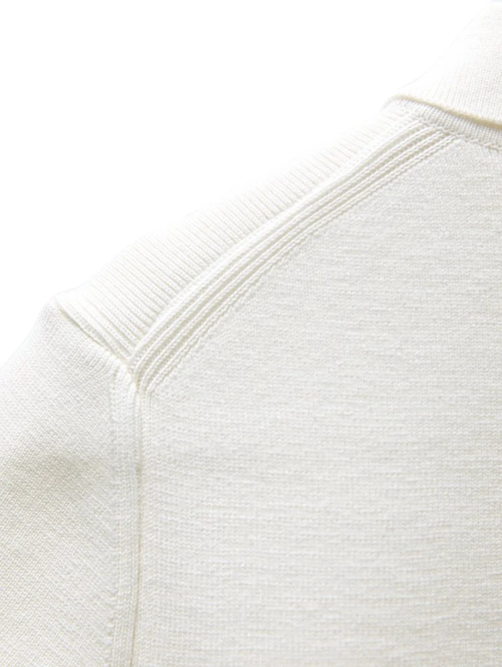 Paper Moon - Korean Women Fashion - #momslook - Collar Short Sleeve Button Cardigan - 11