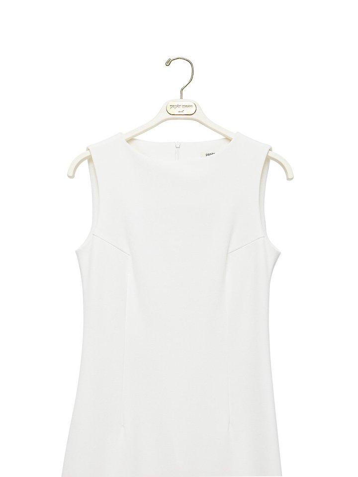 Paper Moon - Korean Women Fashion - #momslook - Crepe Pencil Line Midi Sleeveless Kelly One-piece - 10