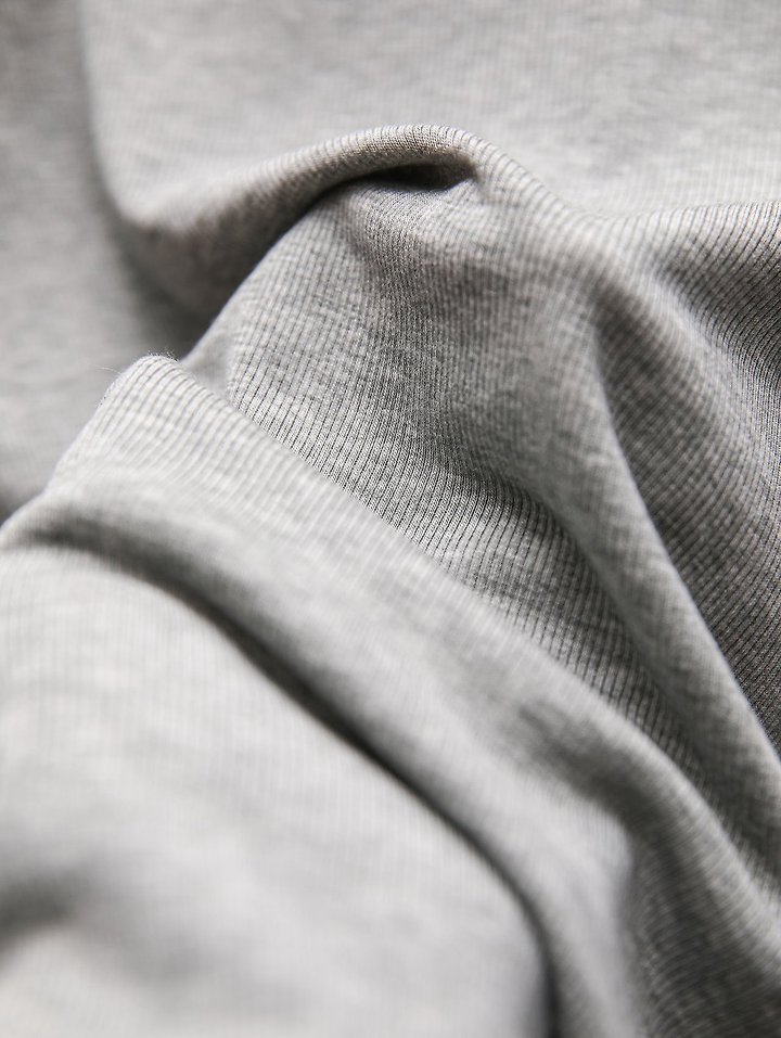 Paper Moon - Korean Women Fashion - #momslook - Layered Detail Ribbed Long Sleeve Tee - 10