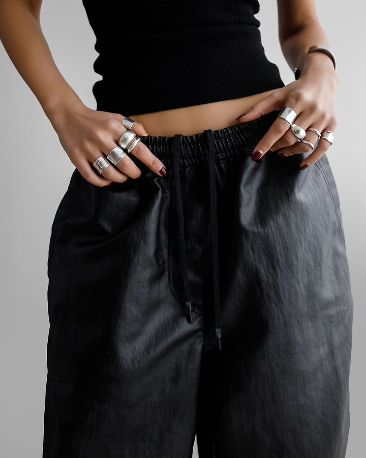 Paper Moon - Korean Women Fashion - #momslook - Tech Bermuda Pants - 5