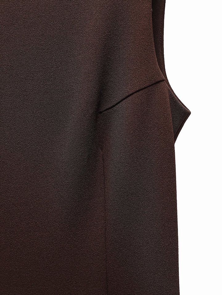 Paper Moon - Korean Women Fashion - #momslook - Crepe Pencil Line Midi Sleeveless Kelly One-piece - 12