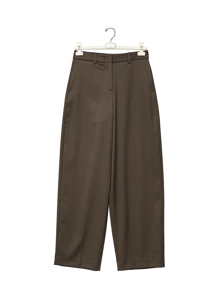 Paper Moon - Korean Women Fashion - #momslook - Wool Silk Low Trousers - 9