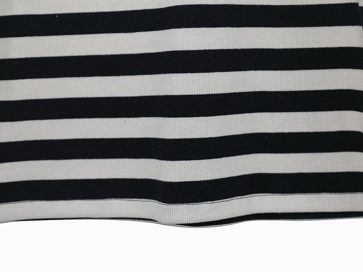Paper Moon - Korean Women Fashion - #momslook - Striped Pattern Ribbed Maxi One-piece - 12