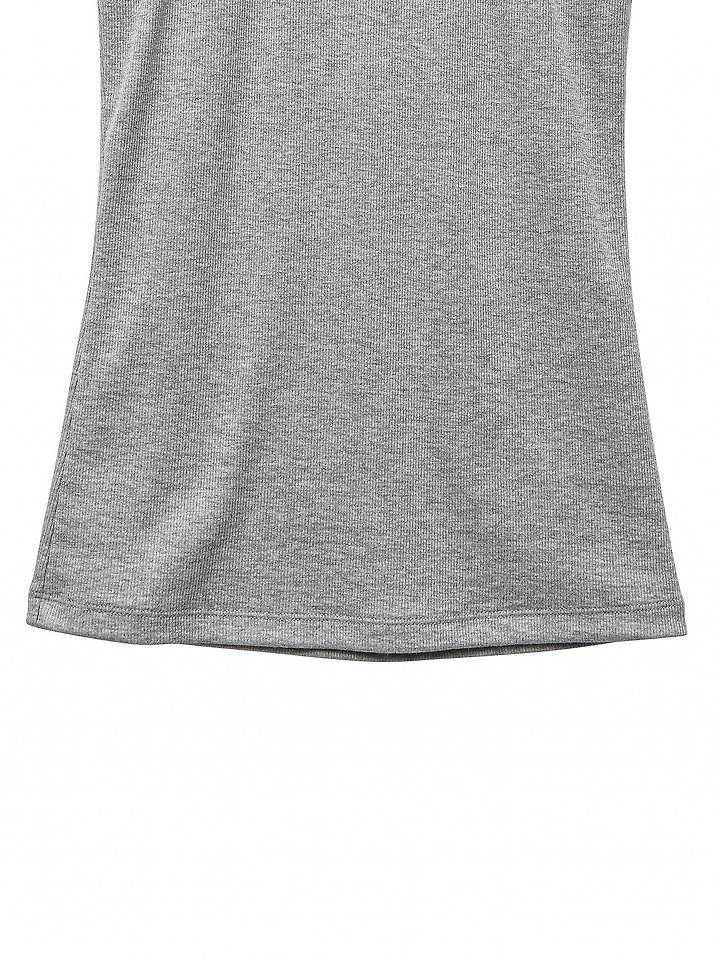 Paper Moon - Korean Women Fashion - #momslook - Sleeveless Rib Jersey Tank Top - 11