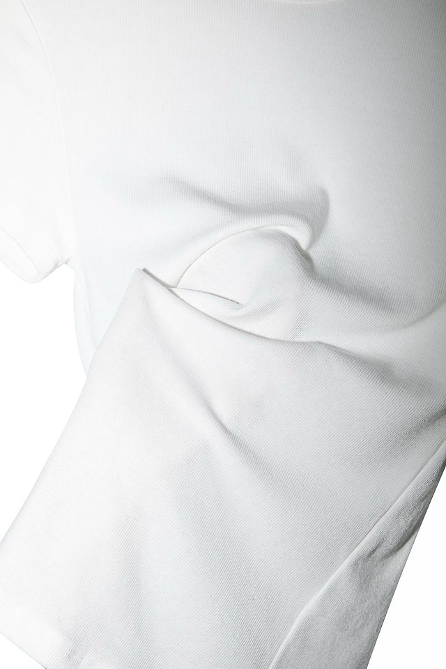 Paper Moon - Korean Women Fashion - #momslook - Ribbed Slim Crewneck Basic Tee - 11