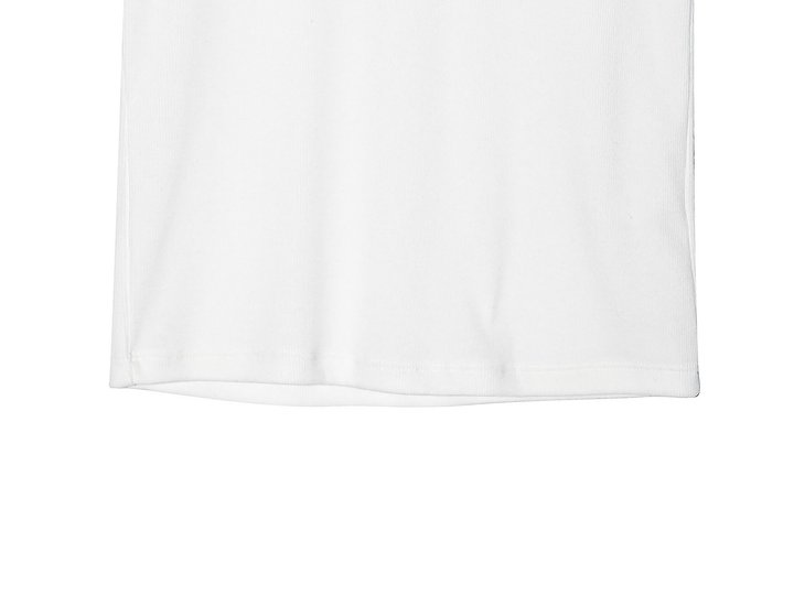 Paper Moon - Korean Women Fashion - #momslook - Ribbed Slim Crewneck Basic Tee - 9