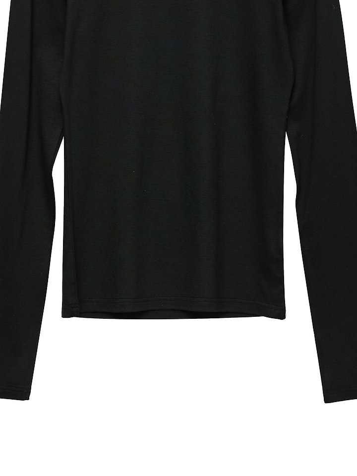 Paper Moon - Korean Women Fashion - #momslook - Classic Slim Fit Tencel Crew Neck Top - 8