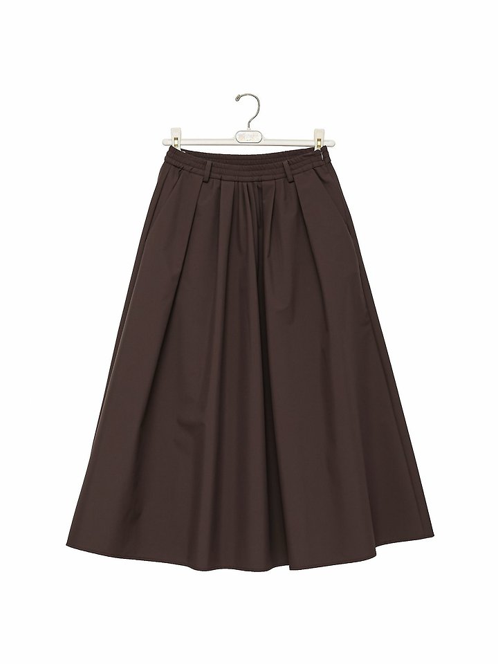 Paper Moon - Korean Women Fashion - #momslook - Crispy A-Line Full Maxi Flared Skirt - 5