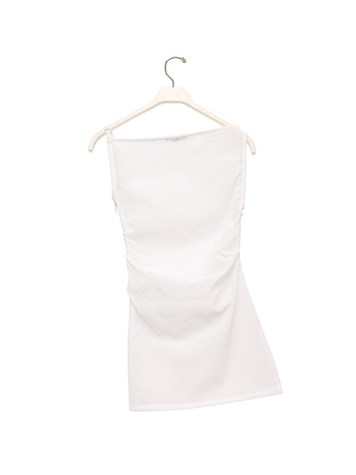 Paper Moon - Korean Women Fashion - #womensfashion - Side Shirred Detail Mesh Sleeveless Top - 4