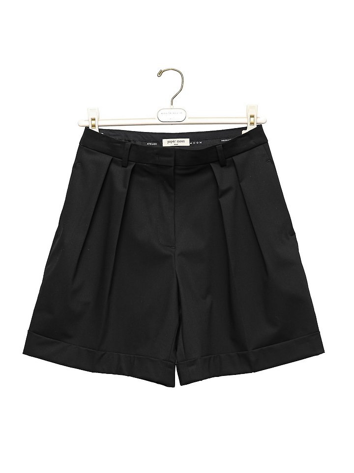 Paper Moon - Korean Women Fashion - #pursuepretty - Essential Tailored Cuff Shorts - 5