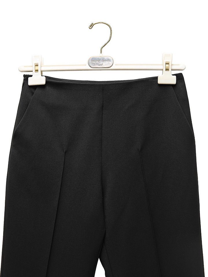 Paper Moon - Korean Women Fashion - #pursuepretty - Crease Line Slit Midi Pants - 10