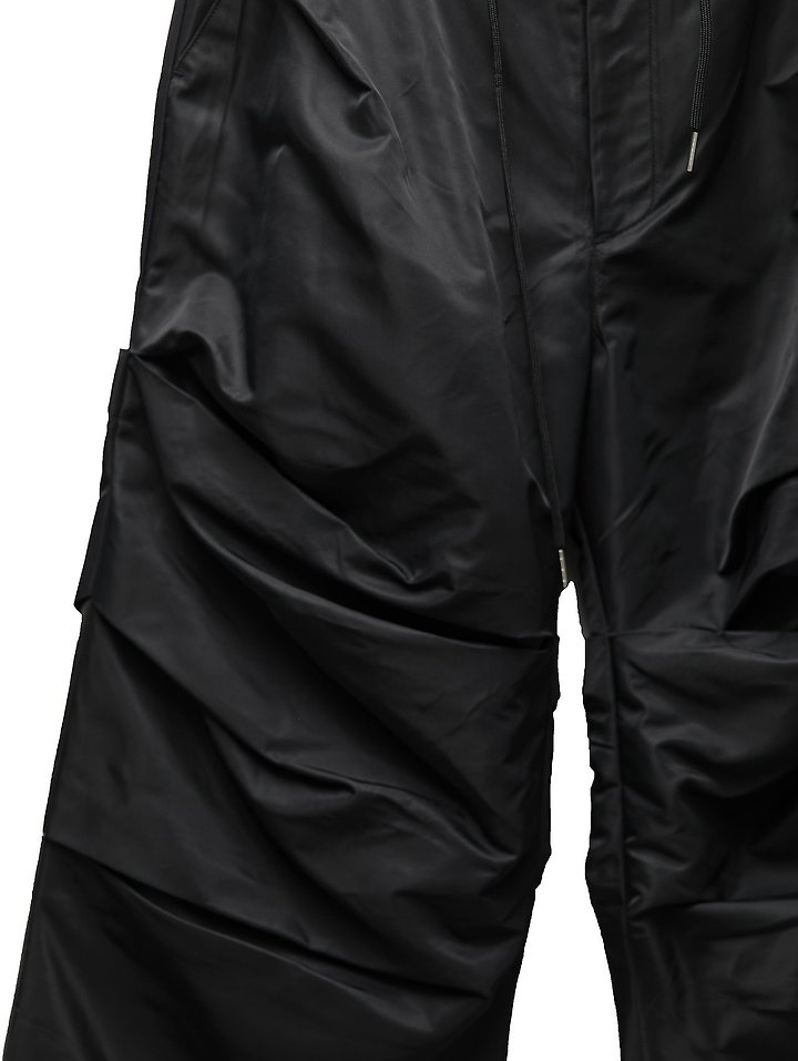 Paper Moon - Korean Women Fashion - #pursuepretty - LUX Shirred Crinkle Track Wide Pants - 12