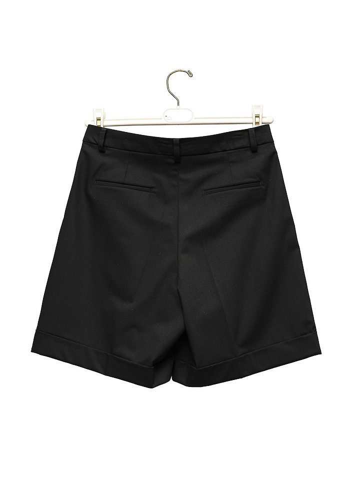 Paper Moon - Korean Women Fashion - #restrostyle - Essential Tailored Cuff Shorts - 6