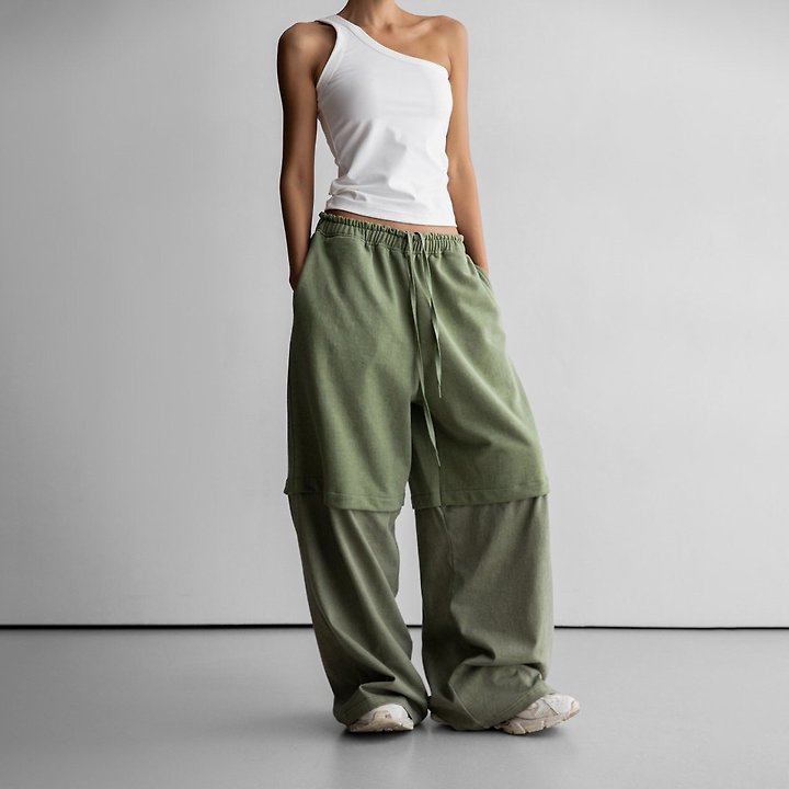Paper Moon - Korean Women Fashion - #restrostyle - Diagonal One-Shoulder Tank Top - 3