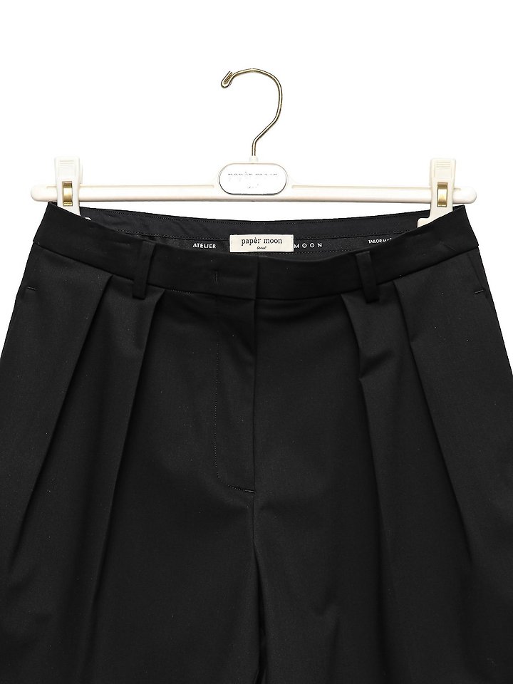 Paper Moon - Korean Women Fashion - #shopsmall - Essential Tailored Cuff Shorts - 8