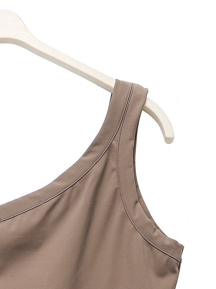 Paper Moon - Korean Women Fashion - #shopsmall - Diagonal One-Shoulder Tank Top - 12