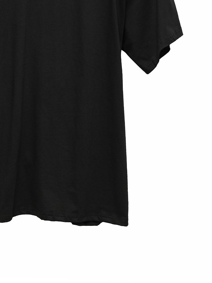 Paper Moon - Korean Women Fashion - #thatsdarling - Pleated Pinch Pin Detail Oversized Shoulder Padded Tee - 12