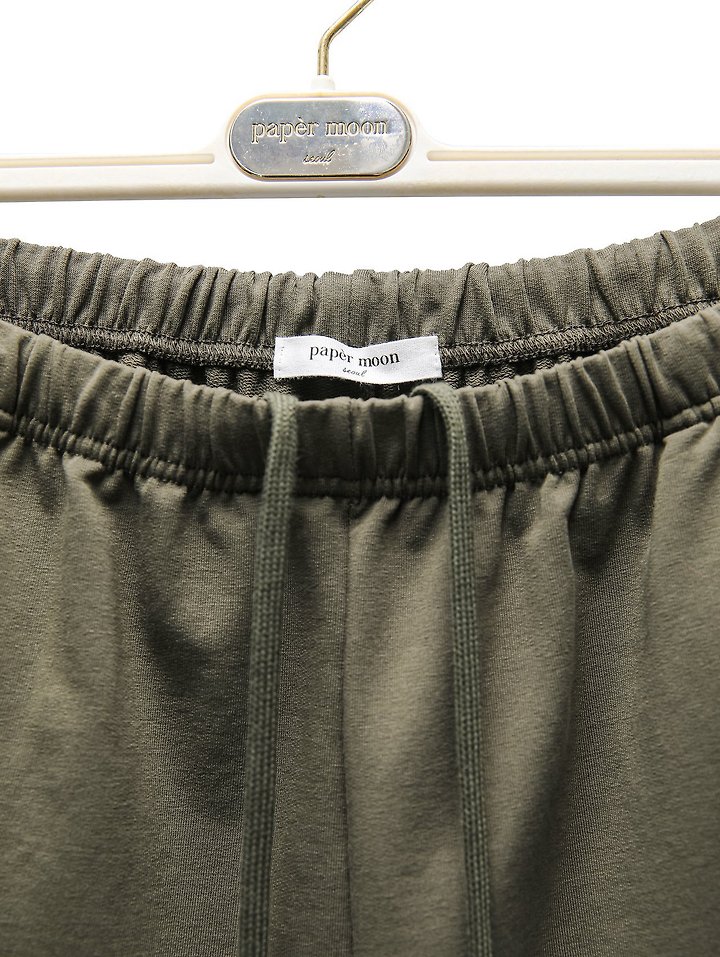 Paper Moon - Korean Women Fashion - #thelittlethings - Curved Balloon Leg Jersey Pants - 8