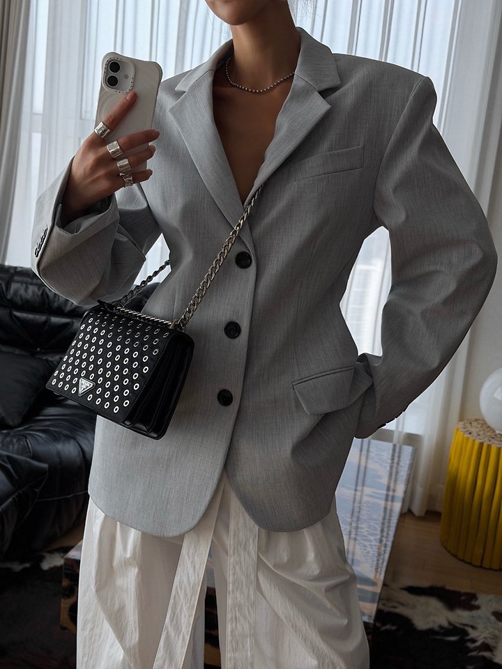 Paper Moon - Korean Women Fashion - #thelittlethings - Essential Tailored Single Blazer - 2