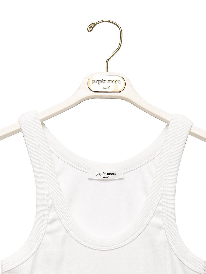 Paper Moon - Korean Women Fashion - #thelittlethings - Sleeveless Rib Jersey Tank Top - 8