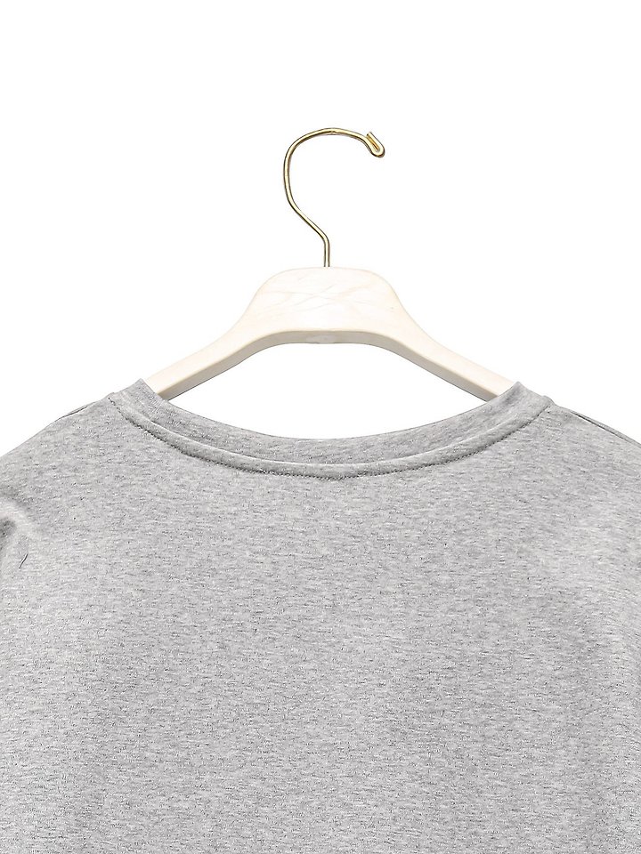 Paper Moon - Korean Women Fashion - #thelittlethings - Premium Oversized Cotton Rolled Up Tee - 12