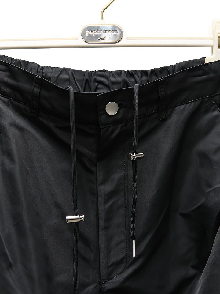 Paper Moon - Korean Women Fashion - #vintageinspired - Luxe Shirring Crinkle Track Wide Pants - 11
