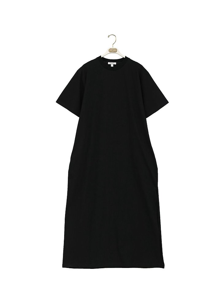 Paper Moon - Korean Women Fashion - #vintagekidsstyle - One-Side Slit Detail Oversized Maxi One-piece - 5