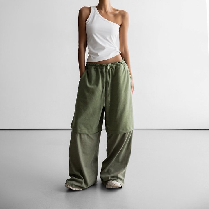 Paper Moon - Korean Women Fashion - #vintagekidsstyle - Diagonal One-Shoulder Tank Top