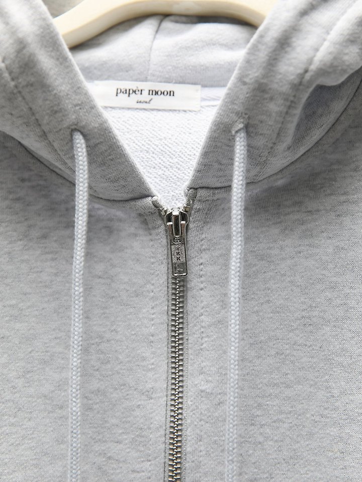 Paper Moon - Korean Women Fashion - #womensfashion - Classic Slim Fit Two-Way Zip-Up Hoodie - 10