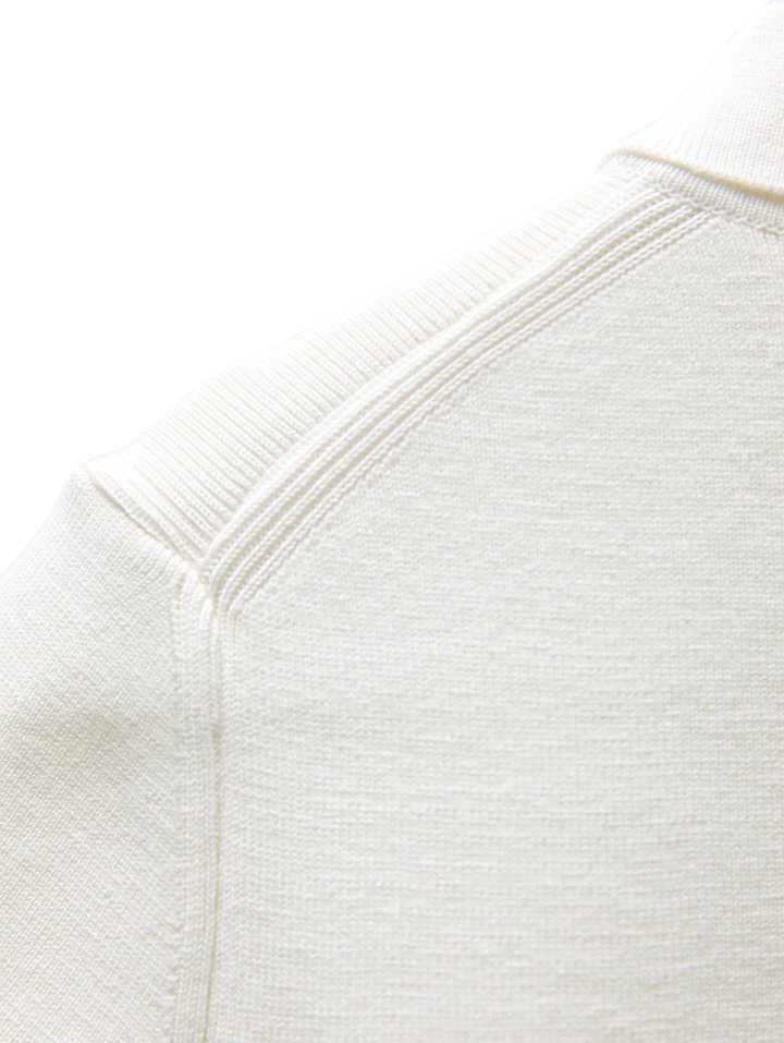 Paper Moon - Korean Women Fashion - #womensfashion - Collar Short Sleeve Button Cardigan - 11