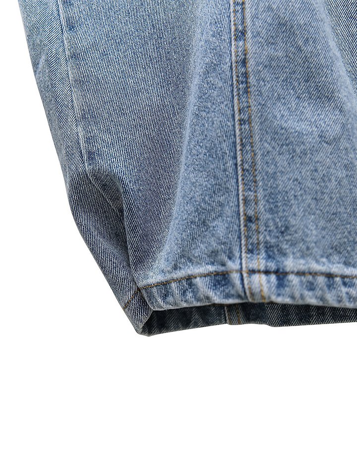 Paper Moon - Korean Women Fashion - #womensfashion - Volume Pintuck Denim Pants - 11