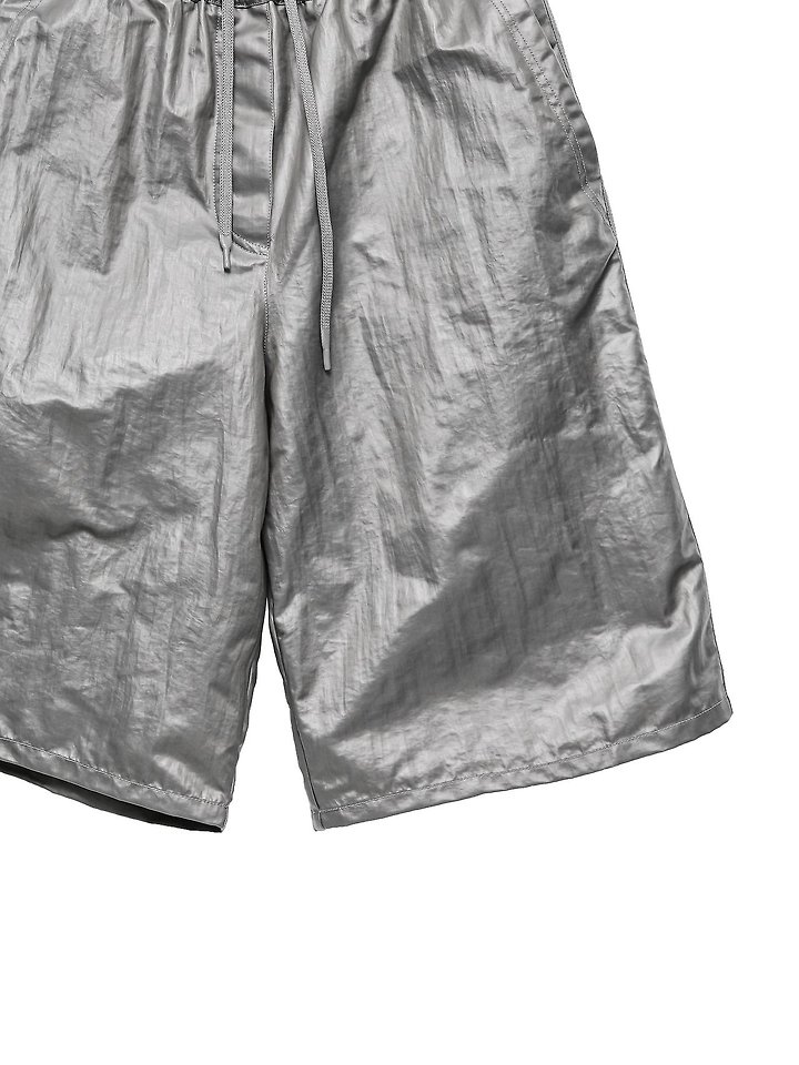 Paper Moon - Korean Women Fashion - #womensfashion - Tech Leather Bermuda Pants - 10