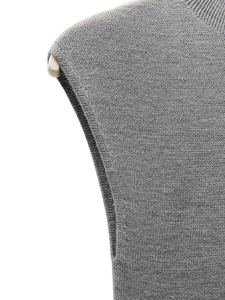 Paper Moon - Korean Women Fashion - #womensfashion - Classic WholeGarment Sleeveless Knit - 11