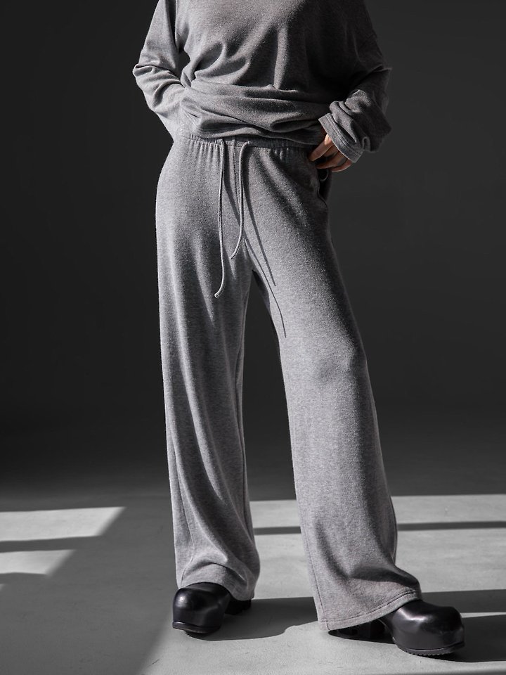 Paper Moon - Korean Women Fashion - #womensfashion - Soft Lounge Set Wide Pants