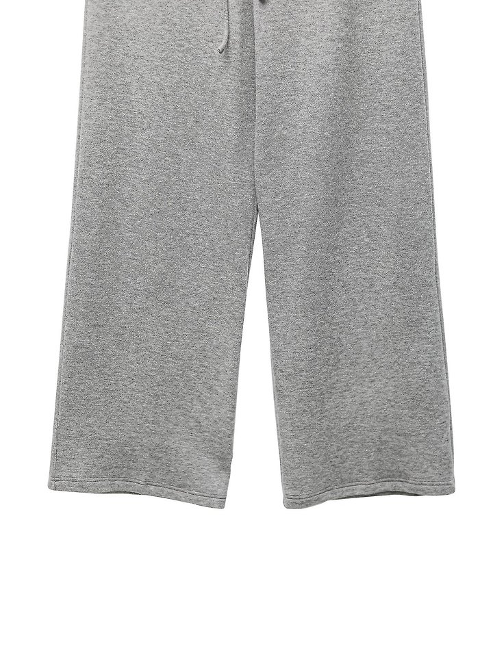 Paper Moon - Korean Women Fashion - #womensfashion - Soft Lounge Set Wide Pants - 7