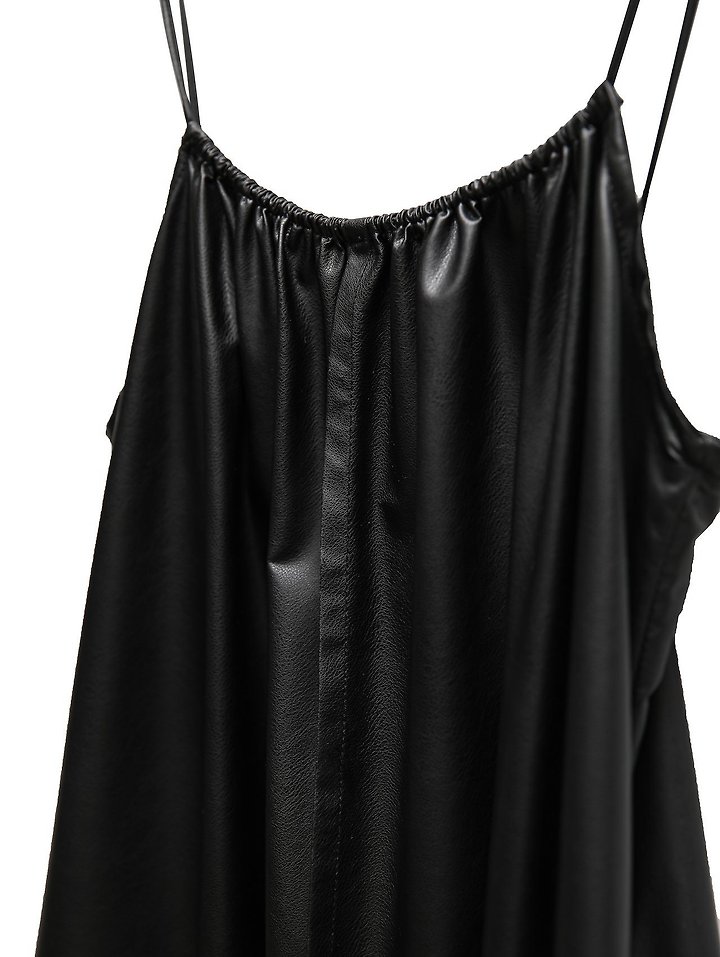 Paper Moon - Korean Women Fashion - #womensfashion - Strap Shirring Maxi One-piece - 11